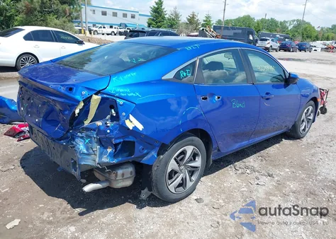 2019 Honda Civic Lx from USA, damaged, VIN 19XFC2F66KE031966